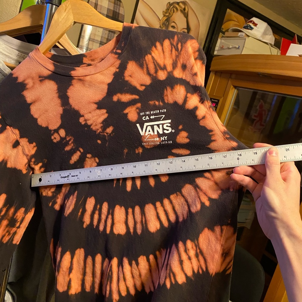 Vans Custom Spiral One Of One Reverse Dye Mens Lo… - image 6